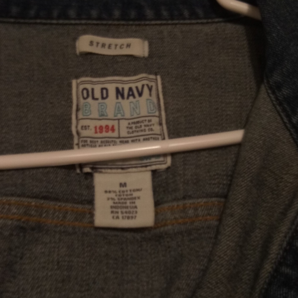 Waist length jean jacket